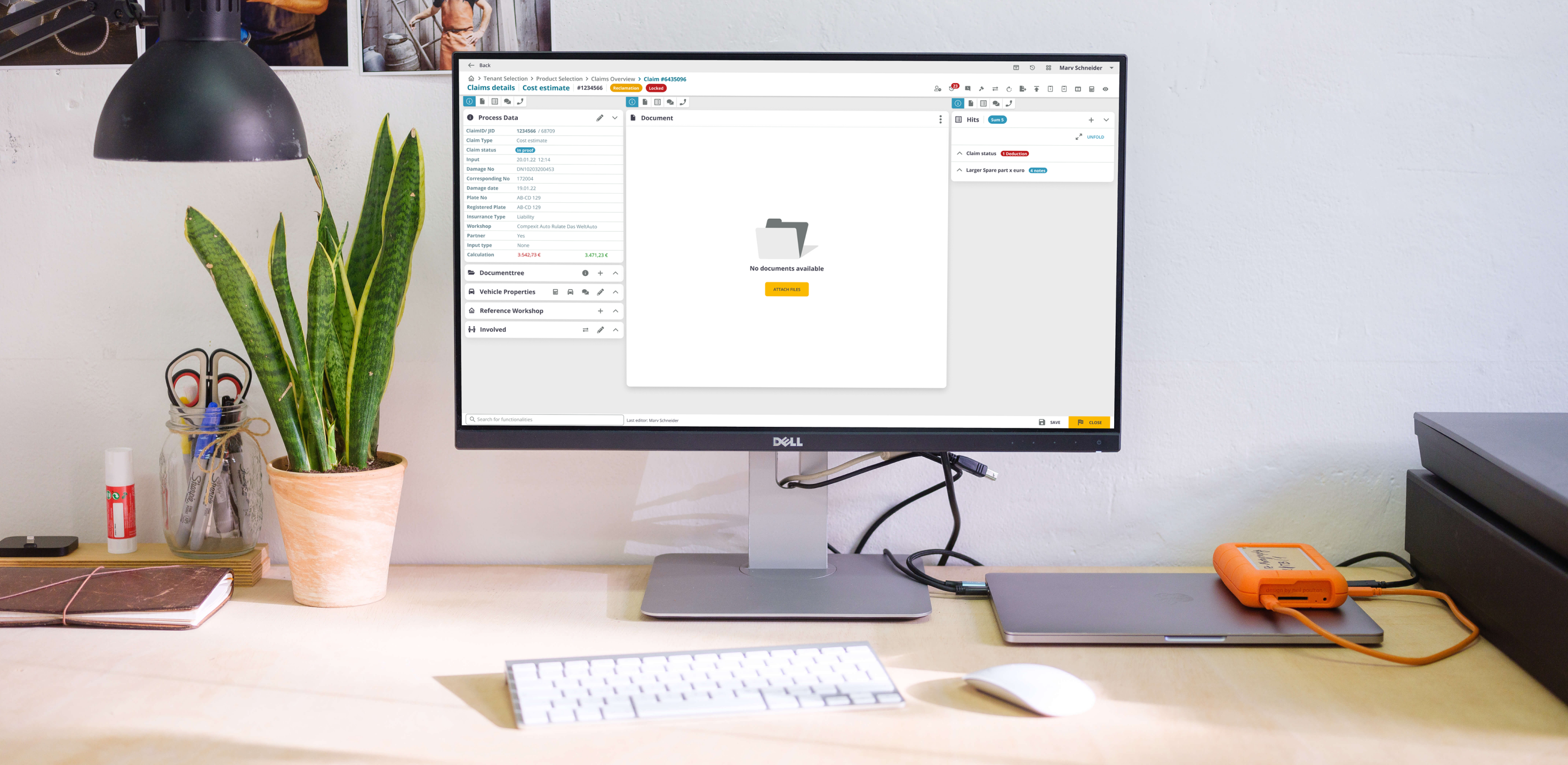 Eucon app screens mockup