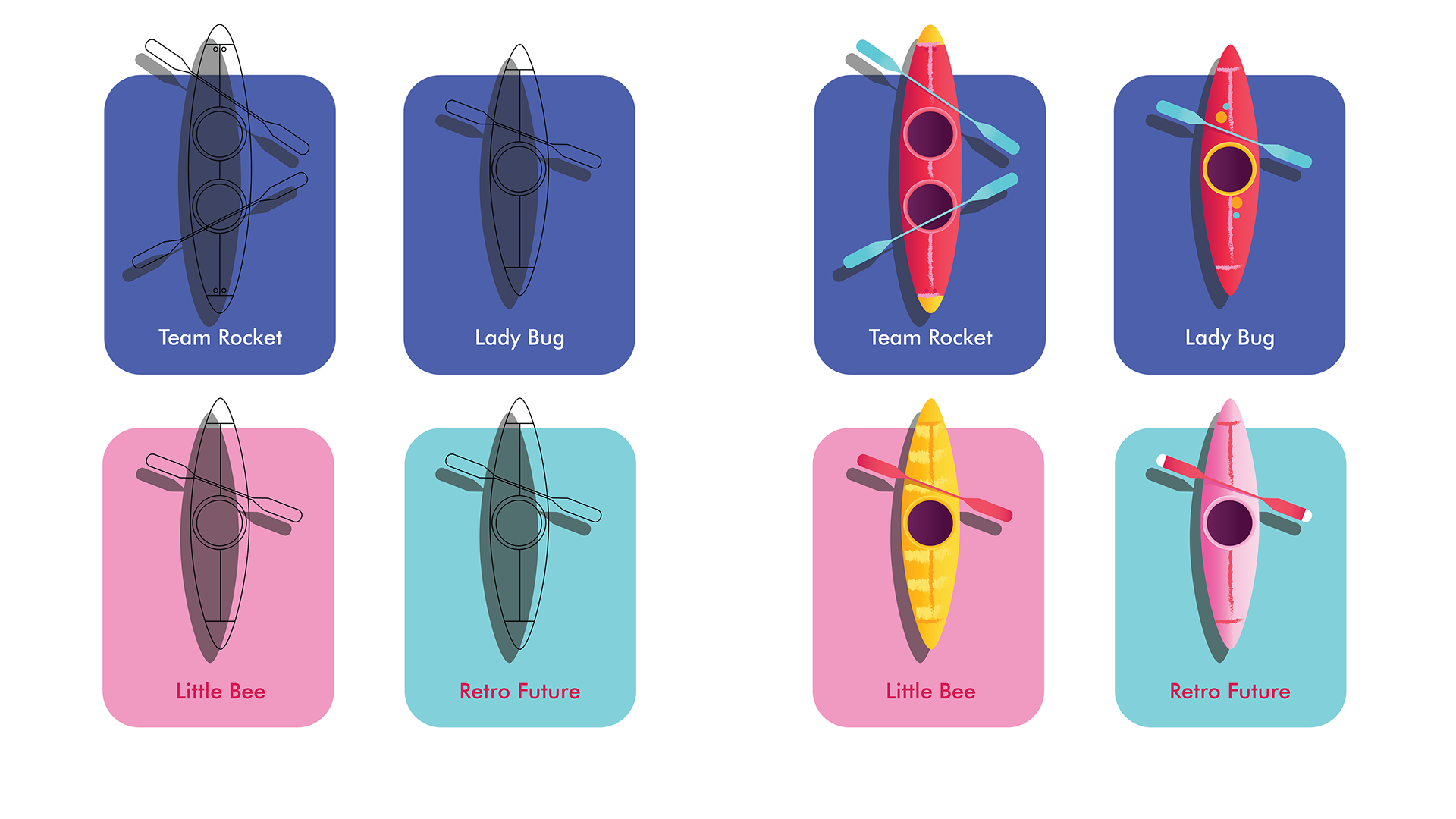 Rent a Boat app concept