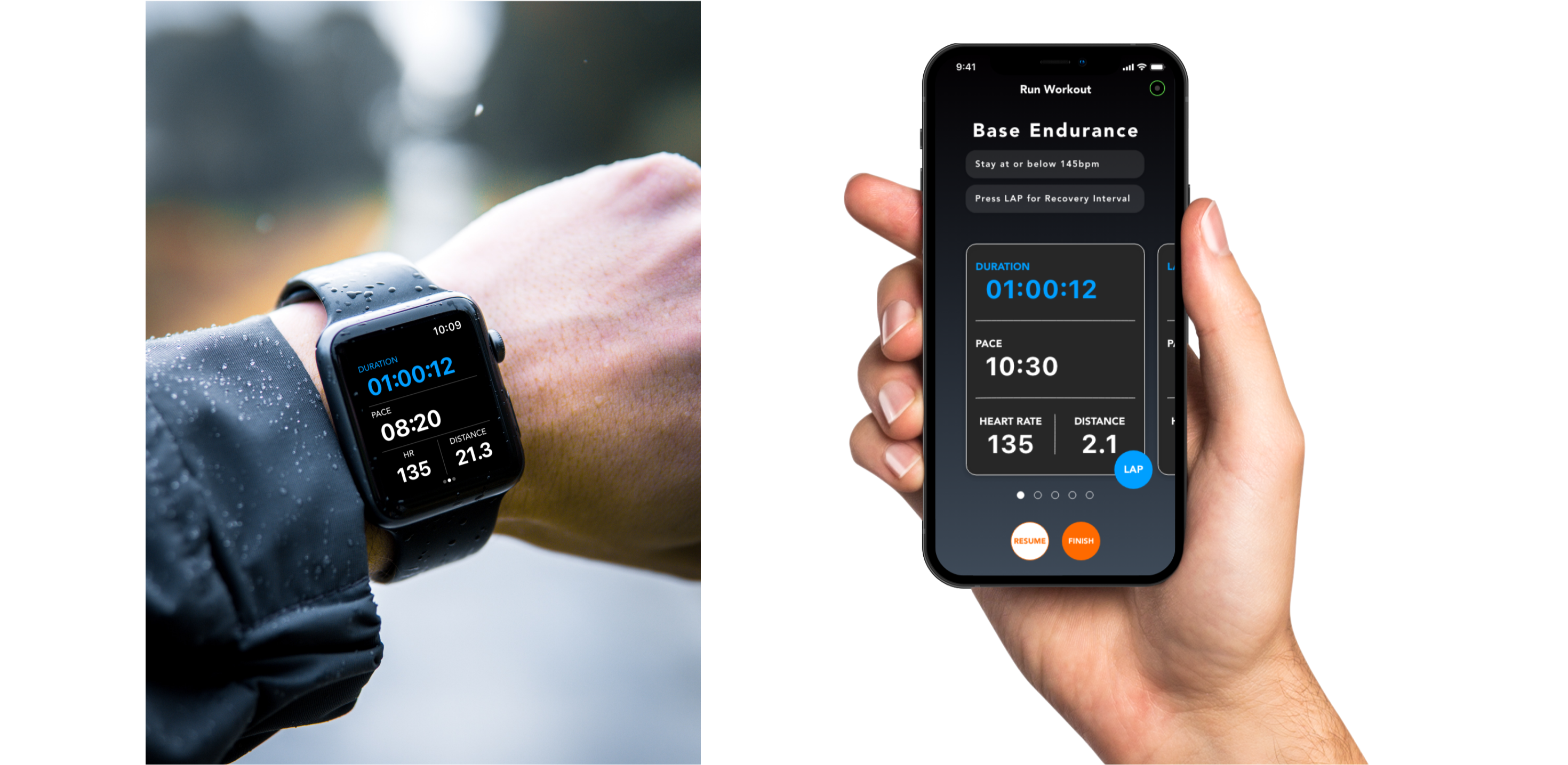 User interface mockups